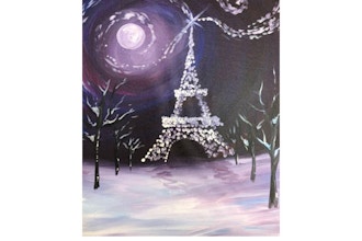 BYOB Painting: Sparkly Paris (Astoria)